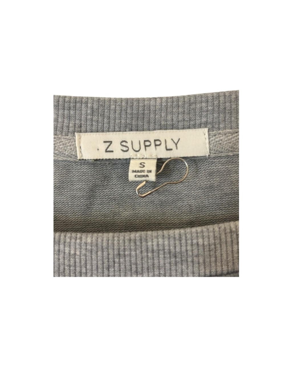 NWOT Z Supply Camo Rose Crewneck Sweatshirt - Picture 4 of 4
